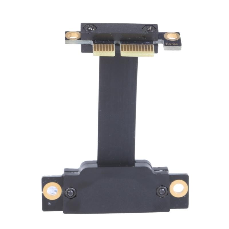 

Flexible Right Angles PCIE X1 Extenders 8Gb PCIExpress 1x Line Extenders H8WD Experience Reliable Signal Transmission