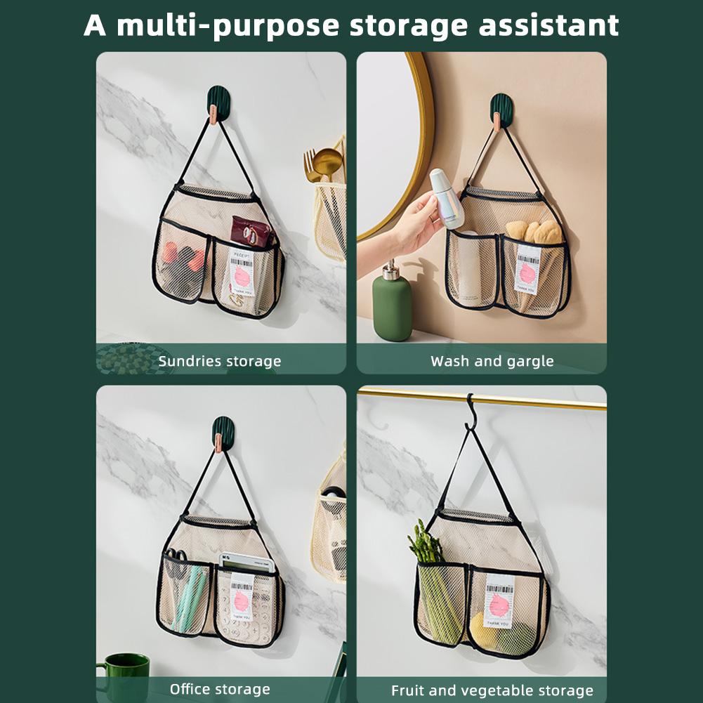 Universal Fruit Vegetables Mesh Bag Large Capacity Onion Garlic Net Bag Kitchen Supplies