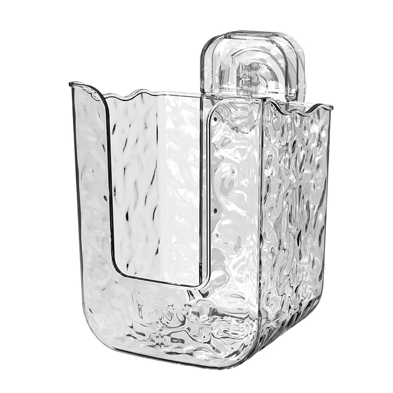 

Простой пластиковый держатель для салфеток, экономящий место, контейнер для салфеток для дома белый