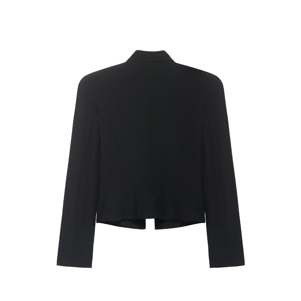 2026 spring new product European and American cross-border women's clothing street fashion with shoulder pads slim blazer w085 385554