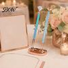 Sturdy Pocket Clip Pen 5PCS Metal Diamond Ballpoint Pens, with Sparkling Rhinestone Decor, Luxury Glitter Writing Smooth Press Mechanism Pen, for Kids