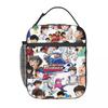 Japan Football Manga Captain Tsubasa Insulated Lunch Bag for Women Office Cooler Thermal Food Box Tote Lunch Boxes Container