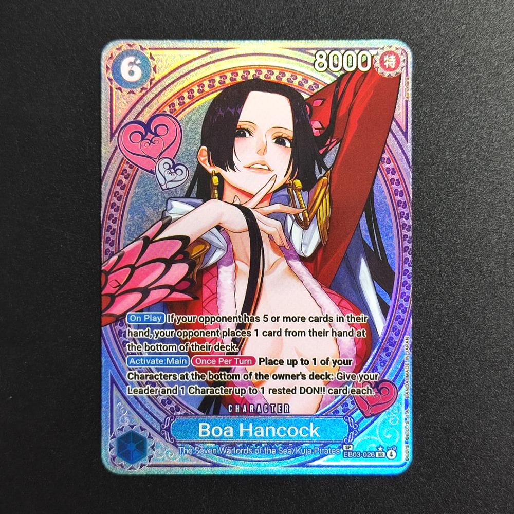 9style PROXY One Piece English Heroines Nami Robin Hancock Reiju Vivi Perona Tashigi EB03-053 Collection Otcg Anime Cards