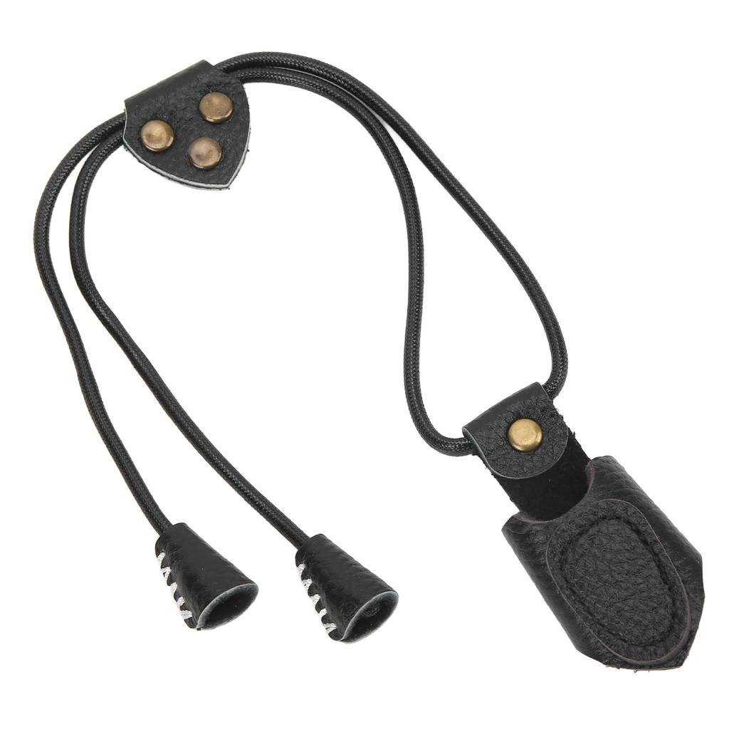 Archery Thumb Ring Imitation Cow Leather Bow Thumb Guard Finger Protection Accessories for Outdoor