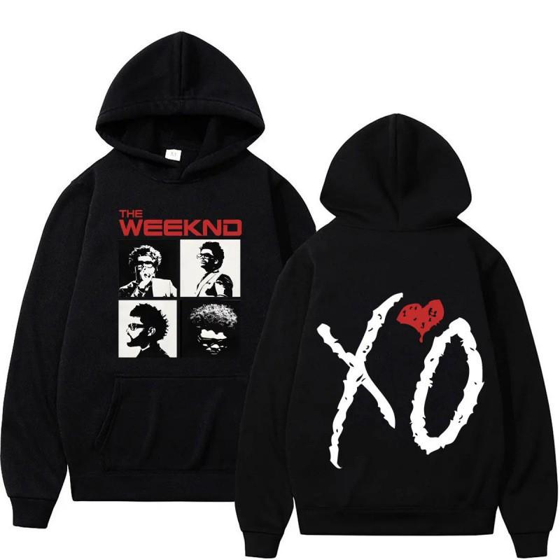 Weeknd After Hours Til Dawn Tour 2026 Mikina Pánská Bavlněná Směs Grafická Mikina s Kapucí Podzim
