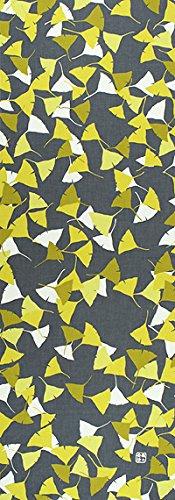 

Dyeing Anbo Hand Towel Ginkgo Road Ink Color Authentic Dyed 100% Cotton Tokuoka Made in Japan 35cm x 100cm