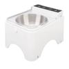 Cat Automatic Sensing Feeder Transparent Lid Raised Design Hygienic Automatic Intelligent Cat Dog Feeder Bowl for Home
