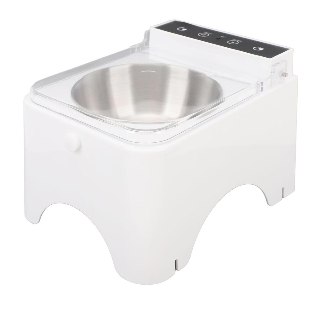 Cat Automatic Sensing Feeder Transparent Lid Raised Design Hygienic Automatic Intelligent Cat Dog Feeder Bowl for Home