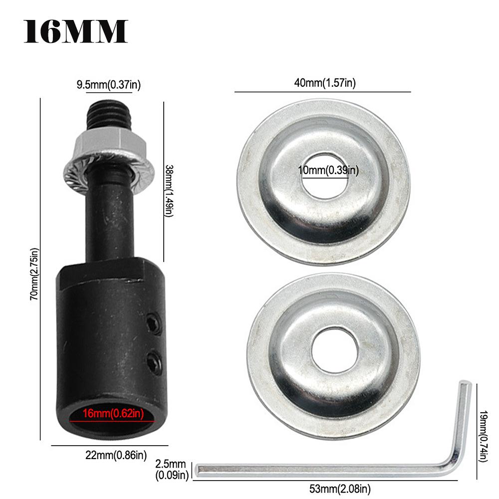 Radverbindungswelle Innenloch 5-16mm Motorzubehör 775 Motor Tischschleif-Verbindungsstange Polierrad Schleifstange