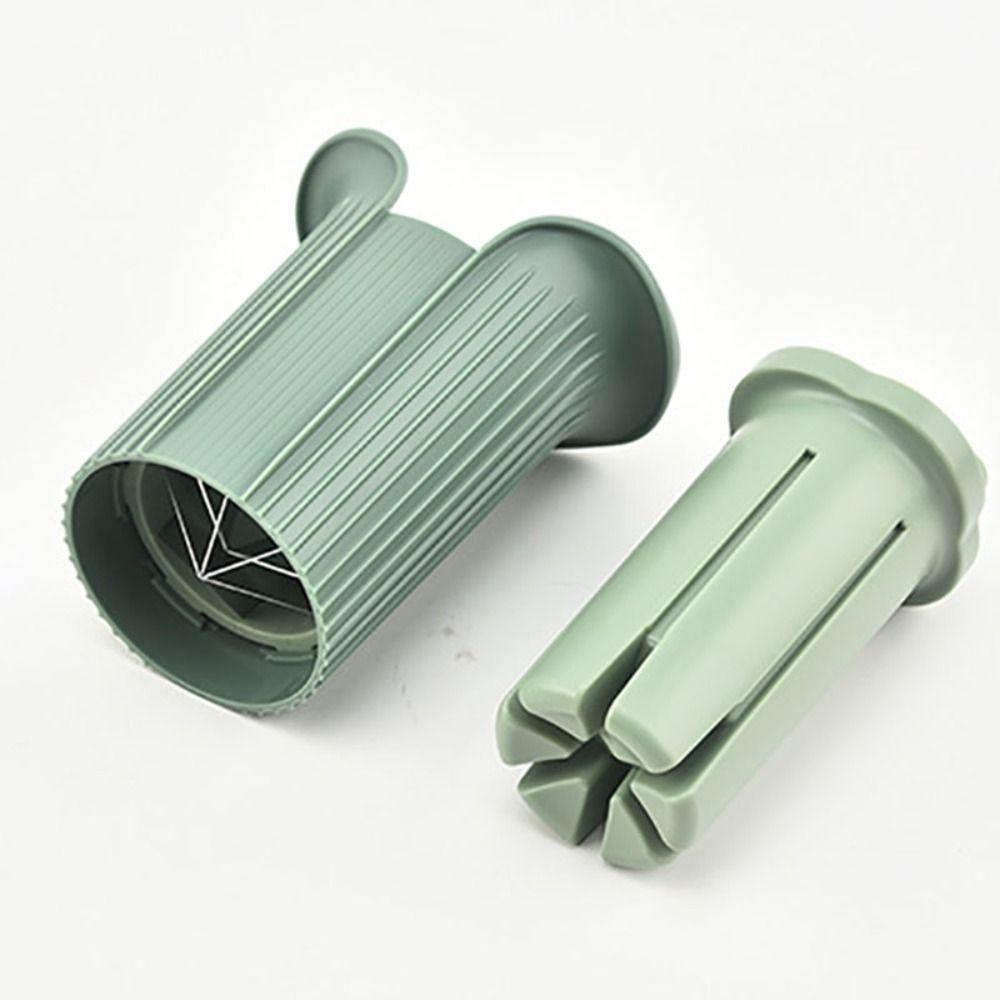 Cylindrical Fruit Vegetable Slicer Safe Design Cucumber Slicer Creative Strawberry Cutter  Potato