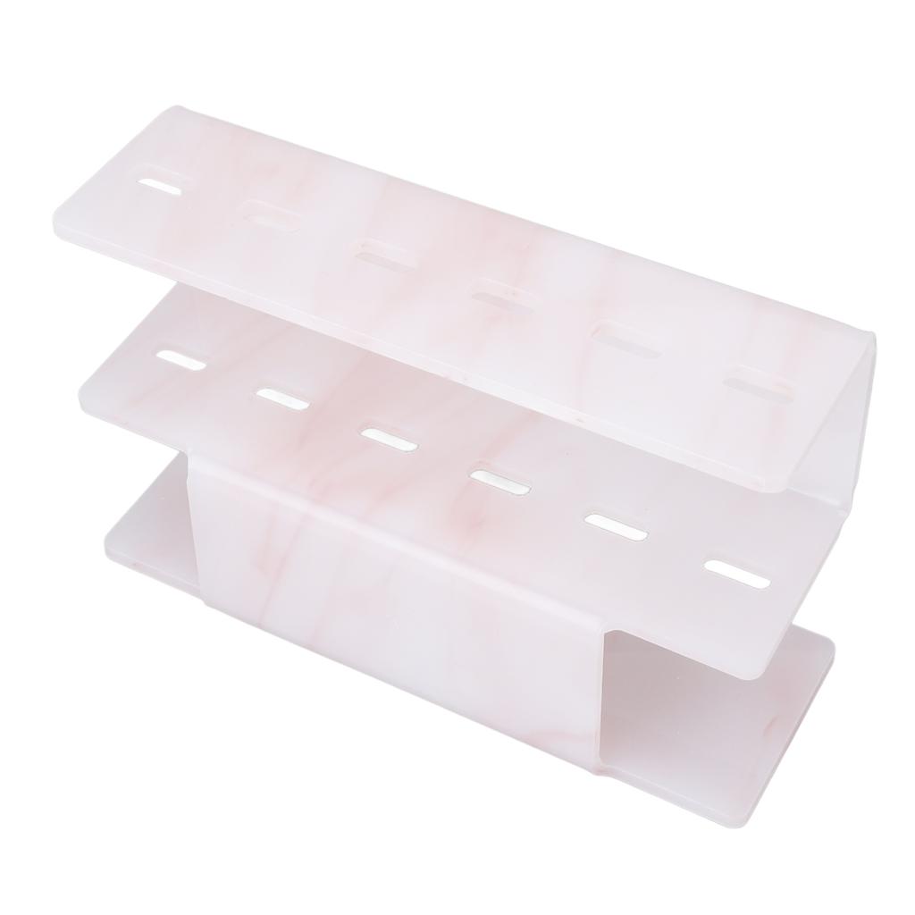 Pinzetten-Organizer-Rack mit 6 Löchern, platzsparender Pinzetten-Aufbewahrungsständer aus Kunststoff für den Schönheitssalon