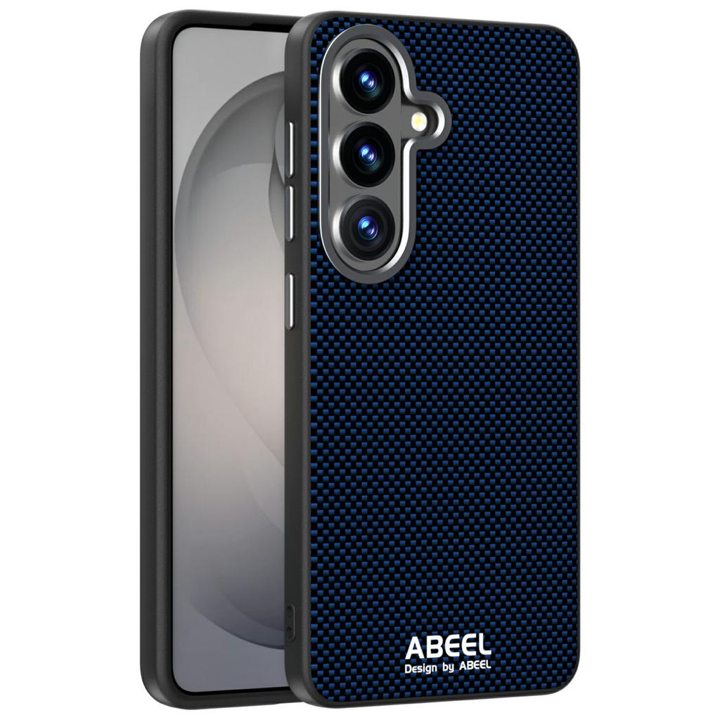 ABEEL For Samsung Galaxy S26 / S26 Pro Magnetic Case Printed PC TPU Aluminum Alloy Leather Phone Cover