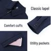 Men's Lapel Jacket - Mid-Aged & Elderly Spring/Autumn/Winter Overcoat Dad's Wear