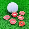 Fashion Enamel Pin Mouth Shaped Brooch Elegant Jackets Bag Backpack Badge Eye Catching Accessory for Trendsetters