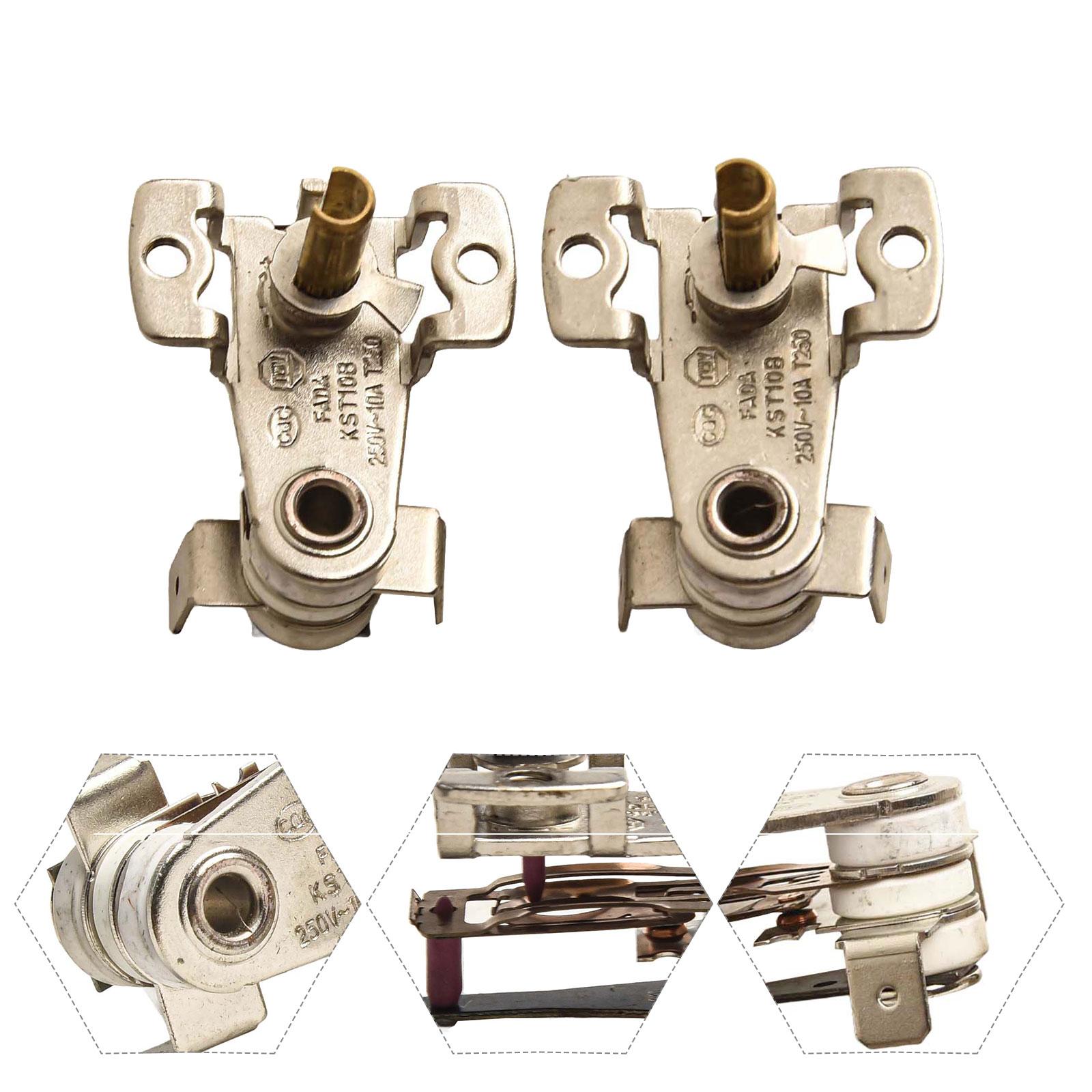 Thermostat Temperature Switch 2 Toasters Adjustable Temperature Switch Electric Irons Heating Bimetal Thermostat Bimetal China Mainland