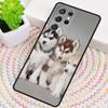 Animal Husky cute Puppy Dog Phone Case for Samsung Galaxy note 10 pro S26 Ultra S23 S24 FE S25 S21 S22 PLUS shockproof Cove