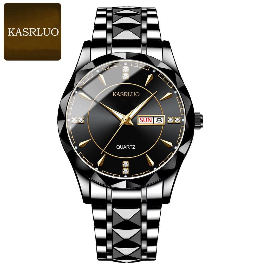 Casarole Trendy Men's Waterproof Alloy Calendar Quartz Watch - TikTok Bestseller
