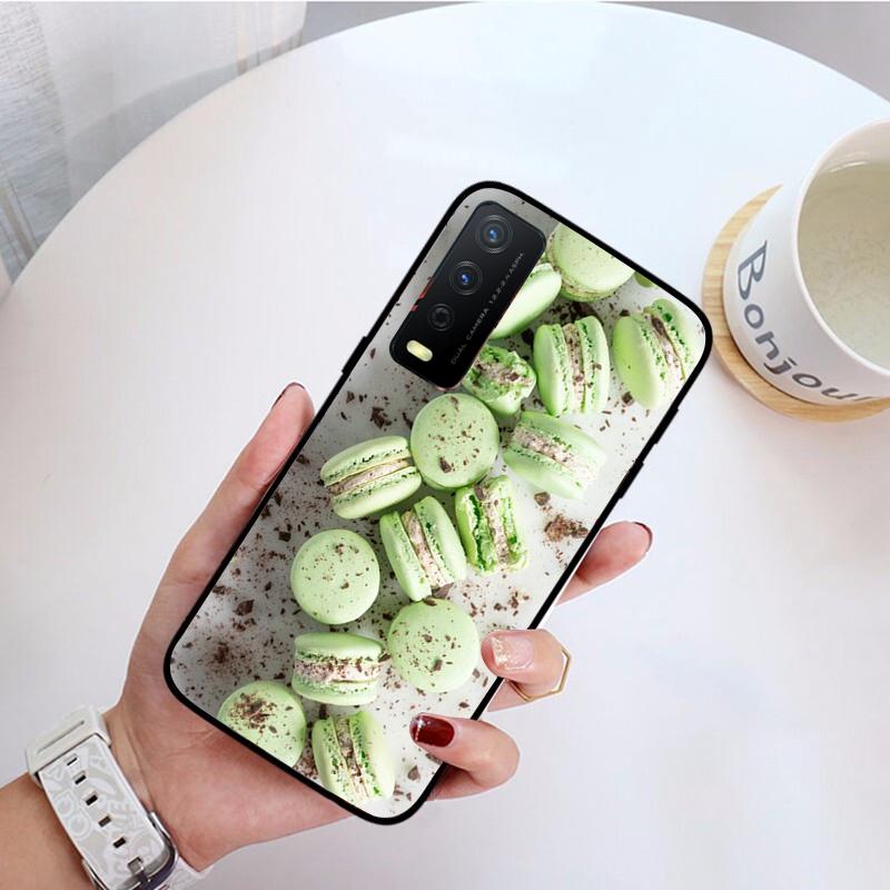 Macaron Handyhülle für VIVO Y31 Y21S Y21 Y15S Y53S Y11S Y12 V21 V21E Y20 Y70 1907 V17Neo Y21S Y33S Y72