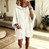 Women's Fashion Casual Oversized Hooded Sweatshirt for Loungewear Everyday Wear