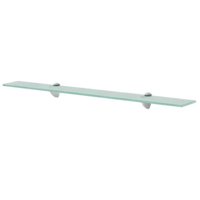 VidaXL Étagère murale en verre 80x20 cm 8 mm
