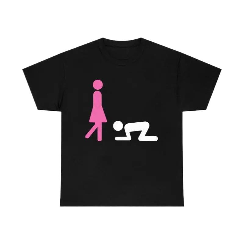 

Womens Y2K TShirt Harajuku Graphic Print Hip Hop TShirt Vintage Punk Rock Top Gothic Streetwear Loose Short Sleeve TShirt S