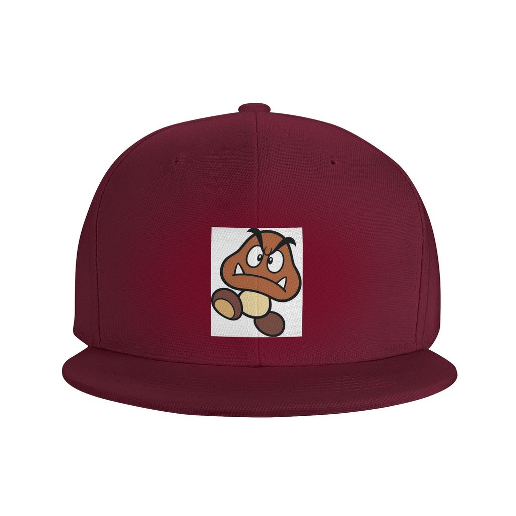 Cartoon Game Goomba Face Baseball Caps Snapback Fashion Baseball Hats Breathable Casual Casquette Outdoor for Unisex