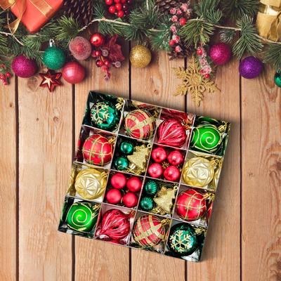 Weihnachtskugel-Ornamente, Weihnachtsbaumschmuckkugeln für