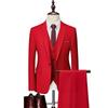 Herrenbekleidung Herren Business Casual Anzug Anzug Hochzeit Bräutigam Anzug Dreiteiliger Anzug Anzüge und Blazer