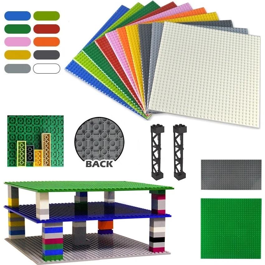 Base Plate 32*32 Dots Double-sided Base Construction Bricks Base Plate Blocks Classical Blocks Children Playthings Works With featuring Brand Bricks
