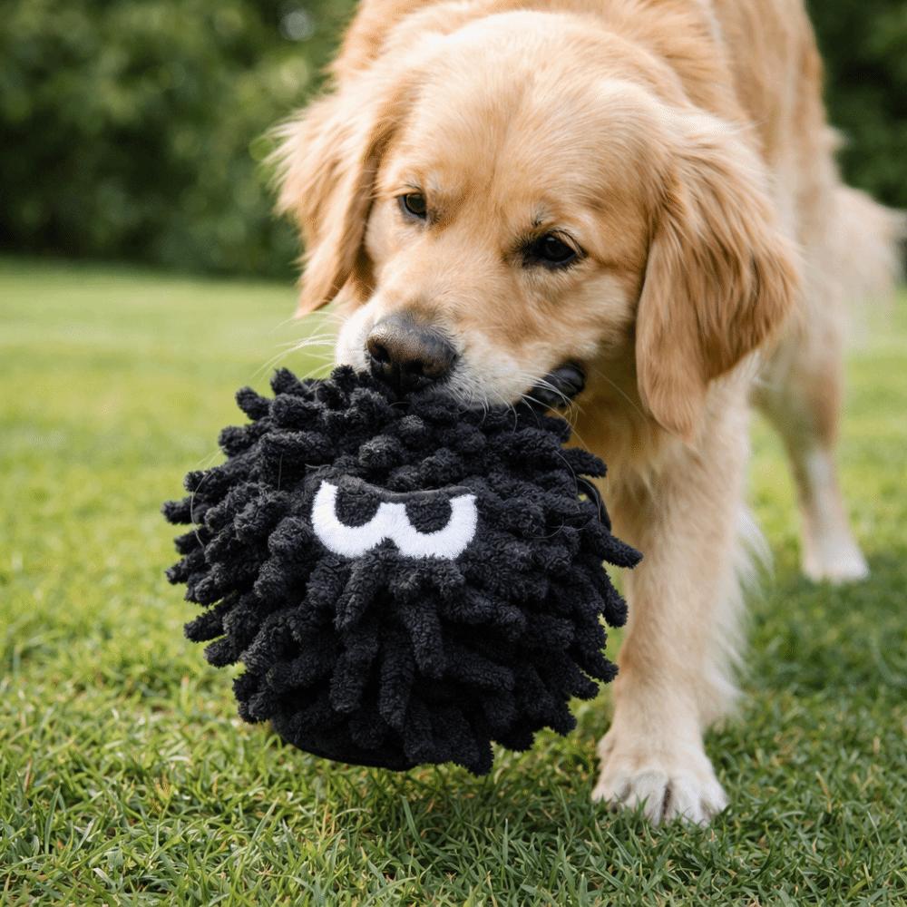 Bite-Resistant Pet Mop Ball Toys Glowing Pet Interactive Toys Teeth Grinding Toys Indoor Play