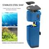 For Fish Tank Pond Oxygen Increasing 1 Set Filter Pump Fish Tank Water Protein Skimmer Aquarium Surface Oil Film Remover