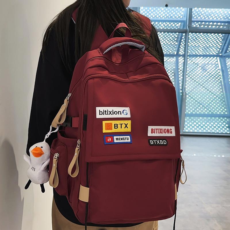 Children's Schoolbags College Students Girls High School Students Multi-layer Backpacks Junior High School Students Primary School Students