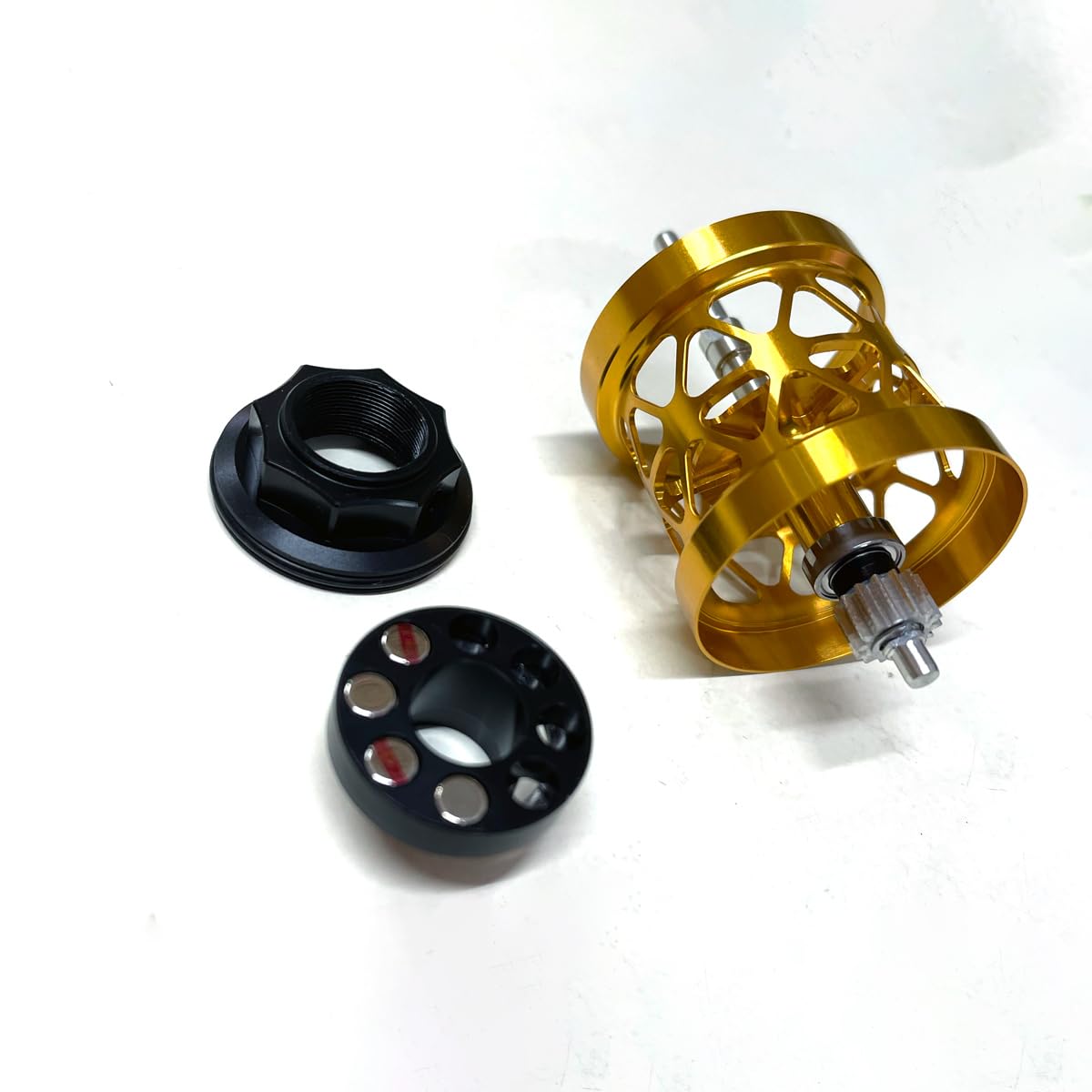 

Прочная легкая шпуля Магнитная тормозная система Набор для серии BC42 TRY-ANGLE & (ОРАНЖЕВОЕ ЗОЛОТО, (новый))