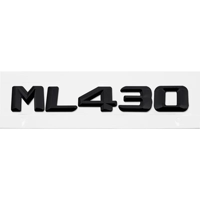 3D Car Rear Trunk Letters Stickers Decal Accessories for Mercedes Benz Old Style ML55 ML63 ML250 ML300 ML320 ML350 ML400 ML430