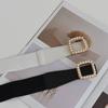 Stylish Womens Elastic Waist Belt With Pearl Decoration Perfect For Skirts And Dresses