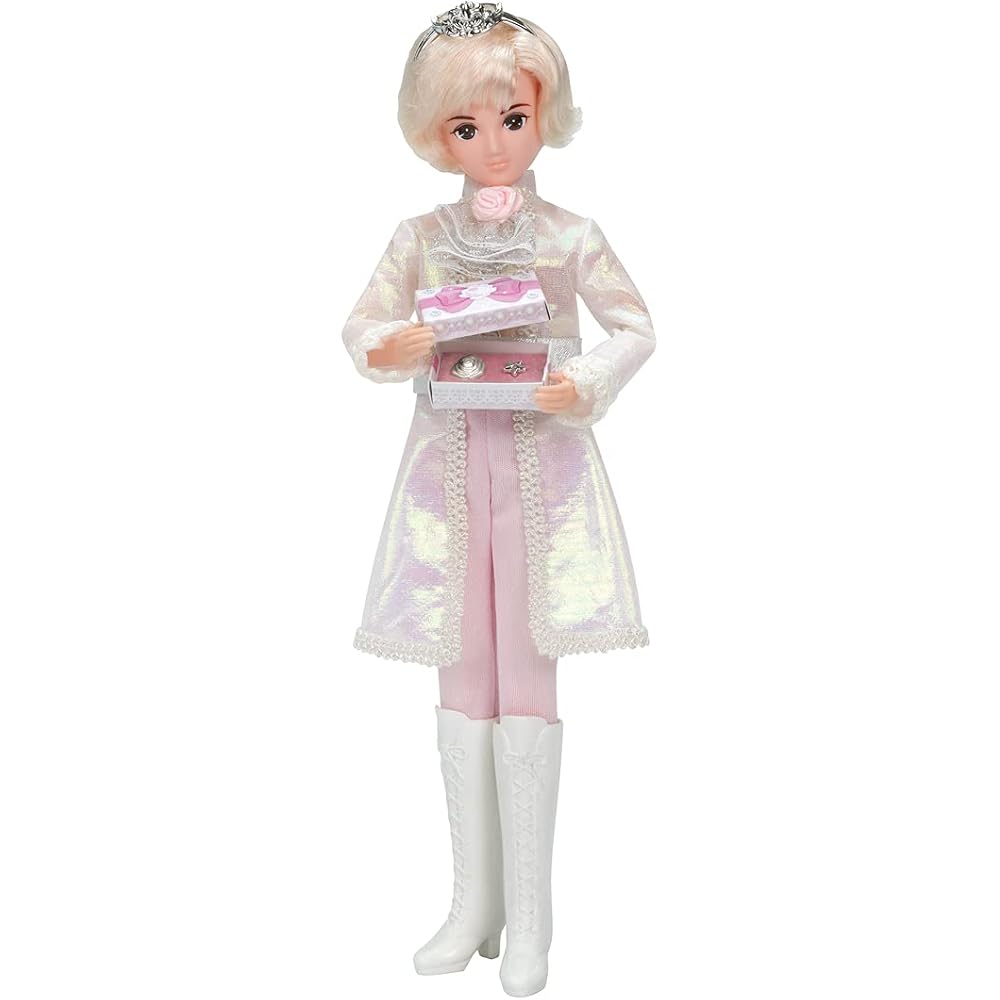 Takara Tomy “Licca-chan Doll Yumemiru Princess Royal Wedding Haruto-kun” dress-up doll, playhouse...