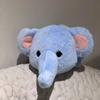 Double-Sided Flip Rabbit Elephant Toy PP Cotton Cartoon Rabbit Stuffed Doll  Children Girls Boys