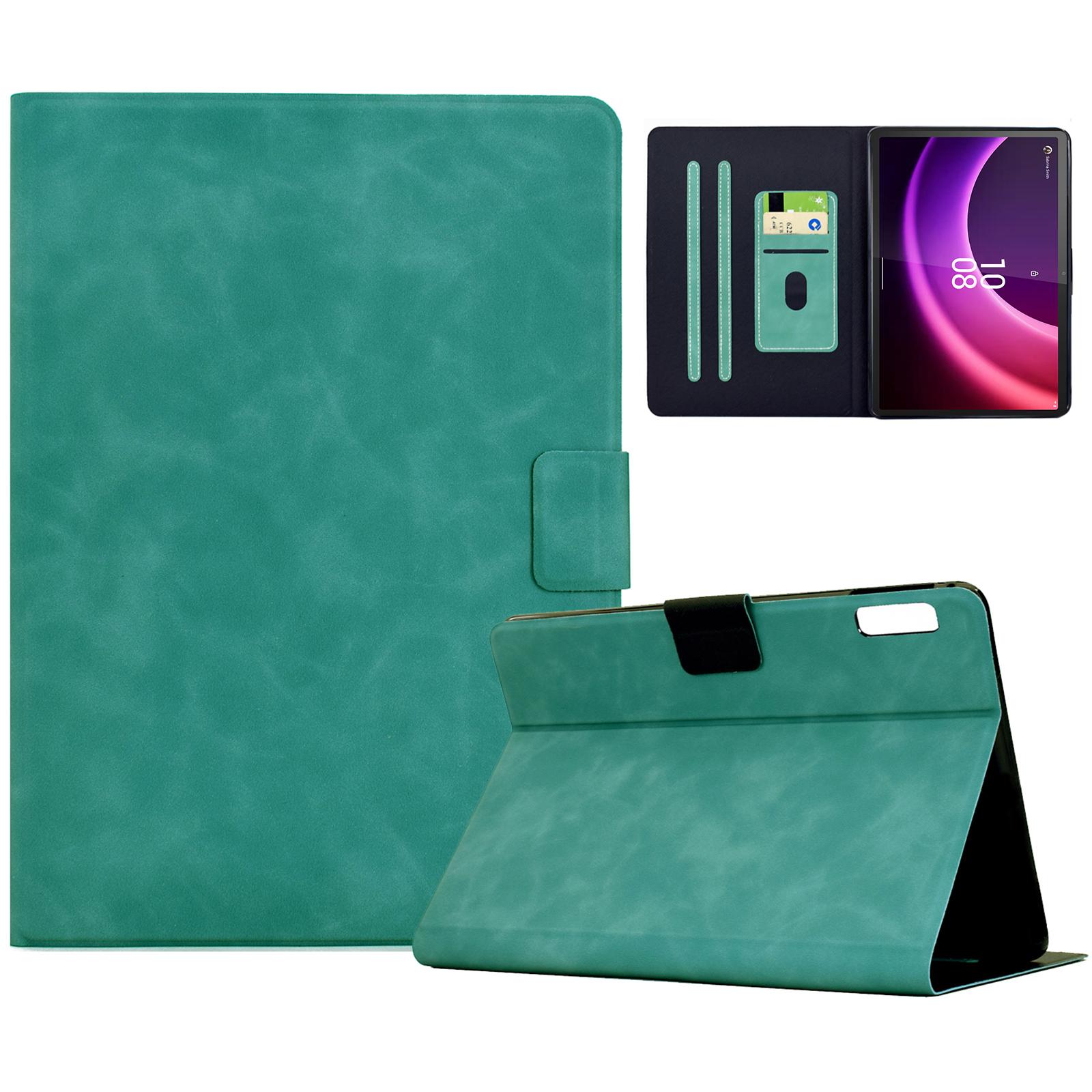 

For Lenovo Tab P11 Gen 2 Case PU Leather Tablet Cover with Card Slots Baby Blue