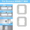 2Pcs Mop Cloth Replacement Accessories Compatible For Ecovacs Winbot Mini Automated Window Cleaner Parts Mop Pad