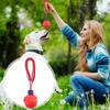 Dog Toy Ball Rubber Chew Toy for Dogs Durable Dog Chew Ball Toy for Chewers Fetch Ball for Medium Small Dogs Embossed Texture