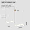 Minimalist Dining Room Chandelier Living Room Light Modern Brass Full Copper Designer Bar Bar Apartment Fashion Light Fixtures