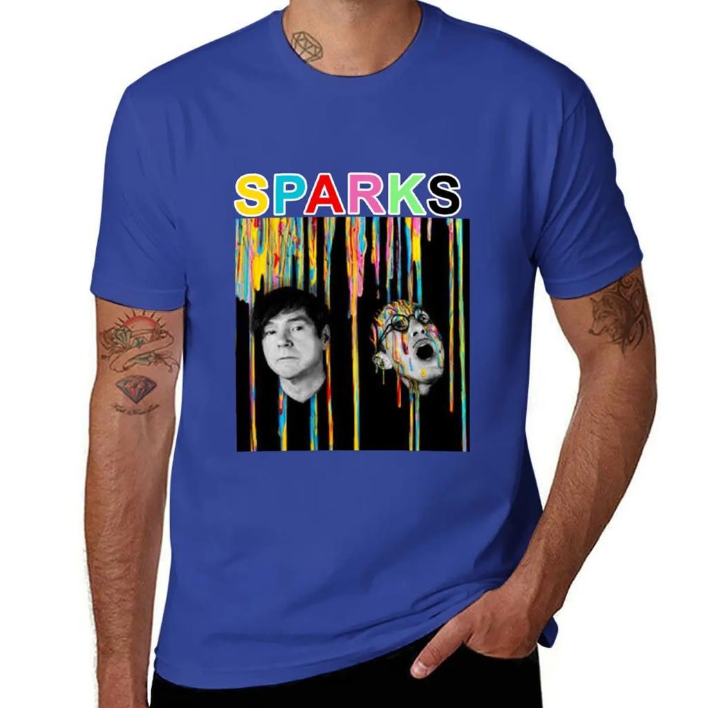 Sparks Band, Funny T-Shirt Anime Cheap Stuff Funny T Shirts Men