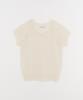 JBYRARA V-Boucle Short Sleeve Knit_Beige