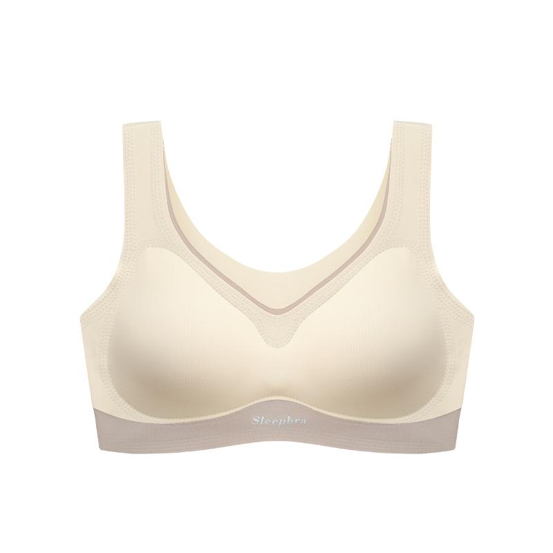 Sutien de dormit fără cusături pentru femei Sutien subțire fără fir Lenjerie intima adunată Sport Yoga Vestă Tank Top Sutien