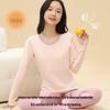 Yiershuang Women's Thermal Underwear Set with Cashmere & Silk Blend