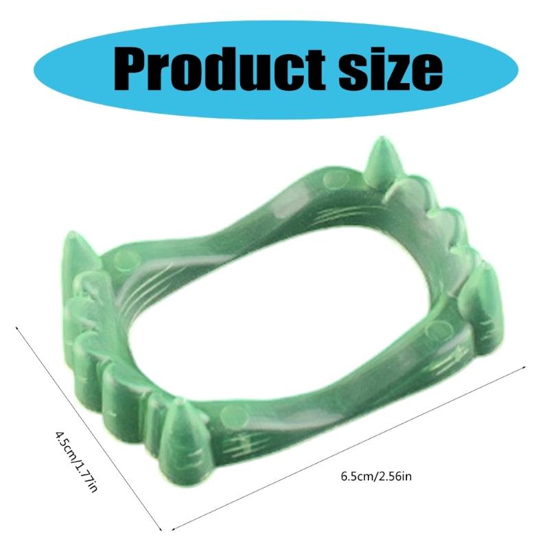 Vampires Dentures Vampires Teeth Glow In the Dark False Teeth Vampires Role Play Props Scary False Teeth for Adult
