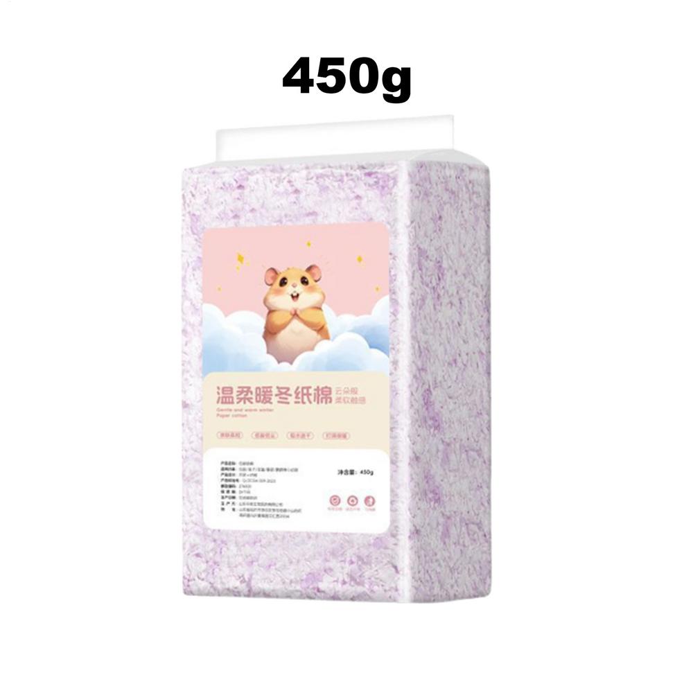 Gerbil Bedding 450g Odor Control Nest Pad Bunny Bedding For Ferret Bunny Gerbil Hedgehog Reptile Bird Pet Animal Sleeping