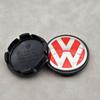 2026 New For VOLKSWAGEN VW 4pcs 56mm Red Car Wheel Center Caps Rim Hub Caps For VW Volkswagen Golf Jetta Bora Polo Santana Cross