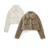 Spring & Autumn Women's Short Denim Jacket and Skirt Set - European & American Style