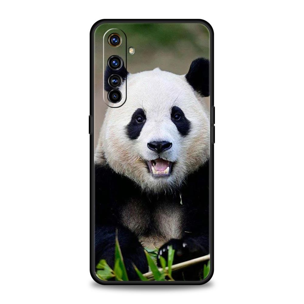 Fubao panda Phone Case For Realme 13 12 10 9 8 7 GT3 GT5 GT2 Pro Plus 5G C21 C25 C35 GT Neo 2 3 3T 5 Cover Realme GT Neo 3